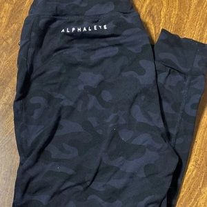 Alphalete Navy camo joggers